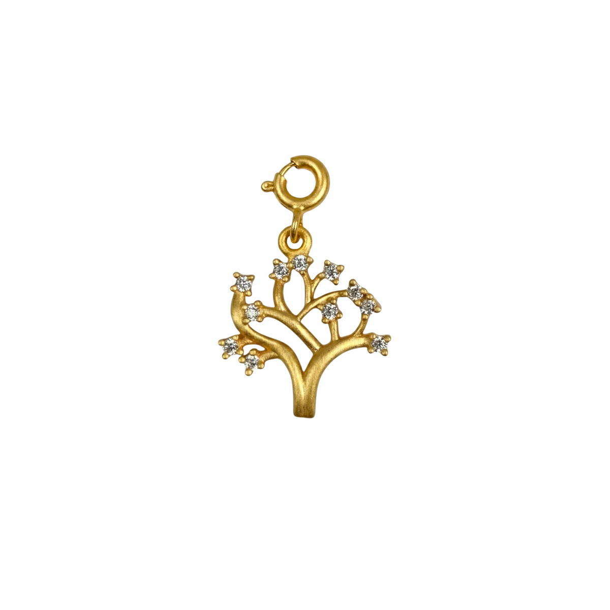 Tree of Life Silver Charm
