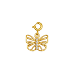 Pendant Ethereal Butterfly Silver Charm