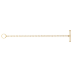 Bracelet T Bar Toggle Link Silver Bracelet