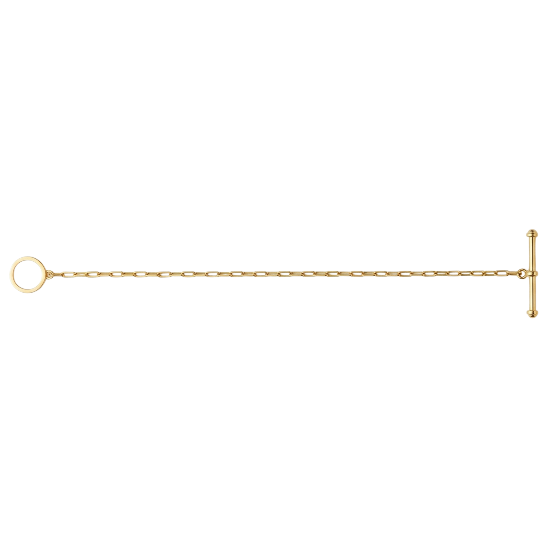 Bracelet T Bar Toggle Link Silver Bracelet