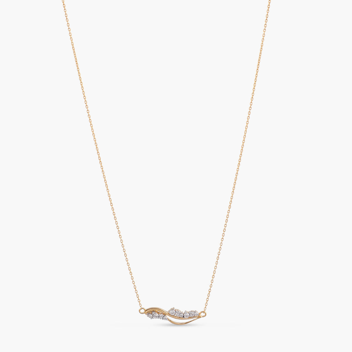 Eternal Spar CZ Silver Pendant Necklace