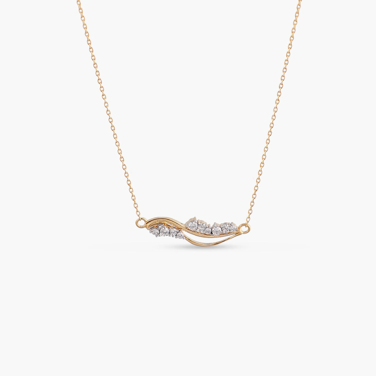 Eternal Spar CZ Silver Pendant Necklace