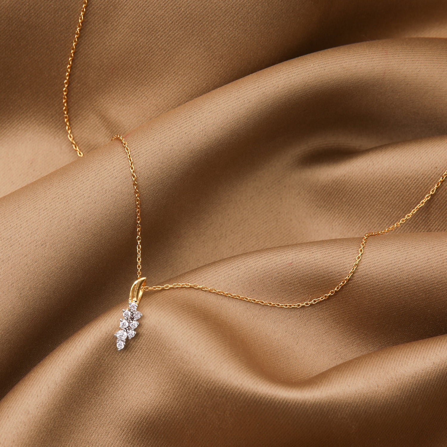 Necklace Lunea CZ Silver Pendant Necklace