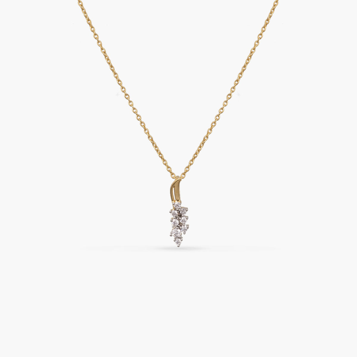 Lunea CZ Silver Pendant Necklace