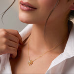 Necklace Stella Star CZ Silver Pendant Necklace