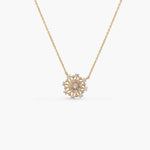 Necklace Stella Star CZ Silver Pendant Necklace