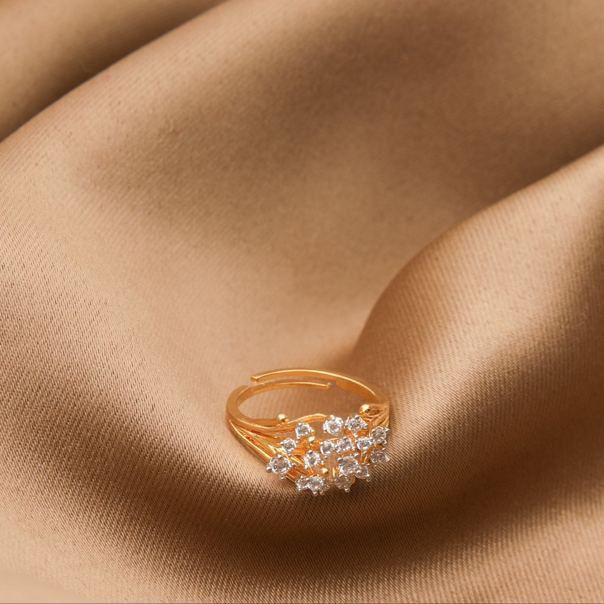 Luminara CZ Silver Ring