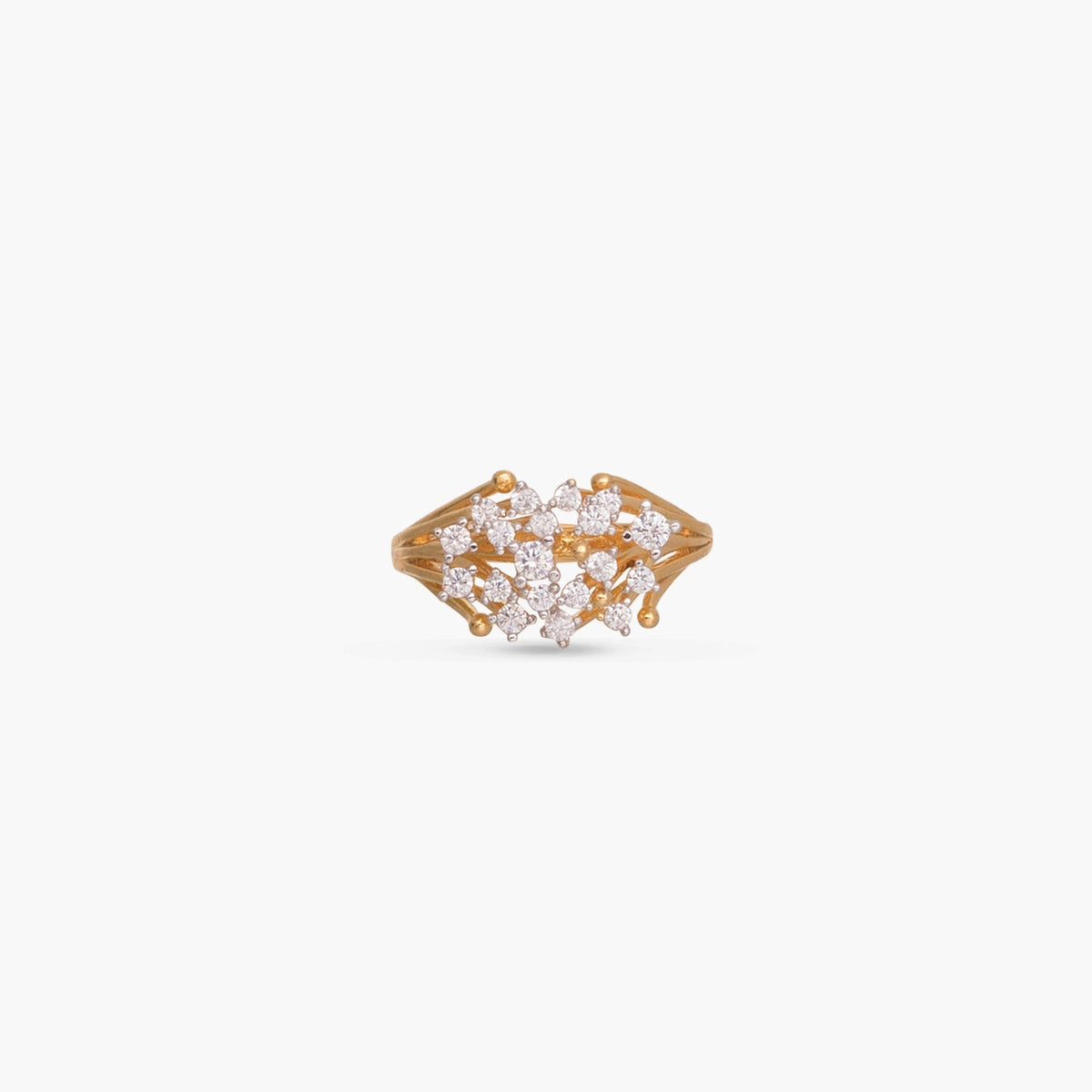 Luminara CZ Silver Ring