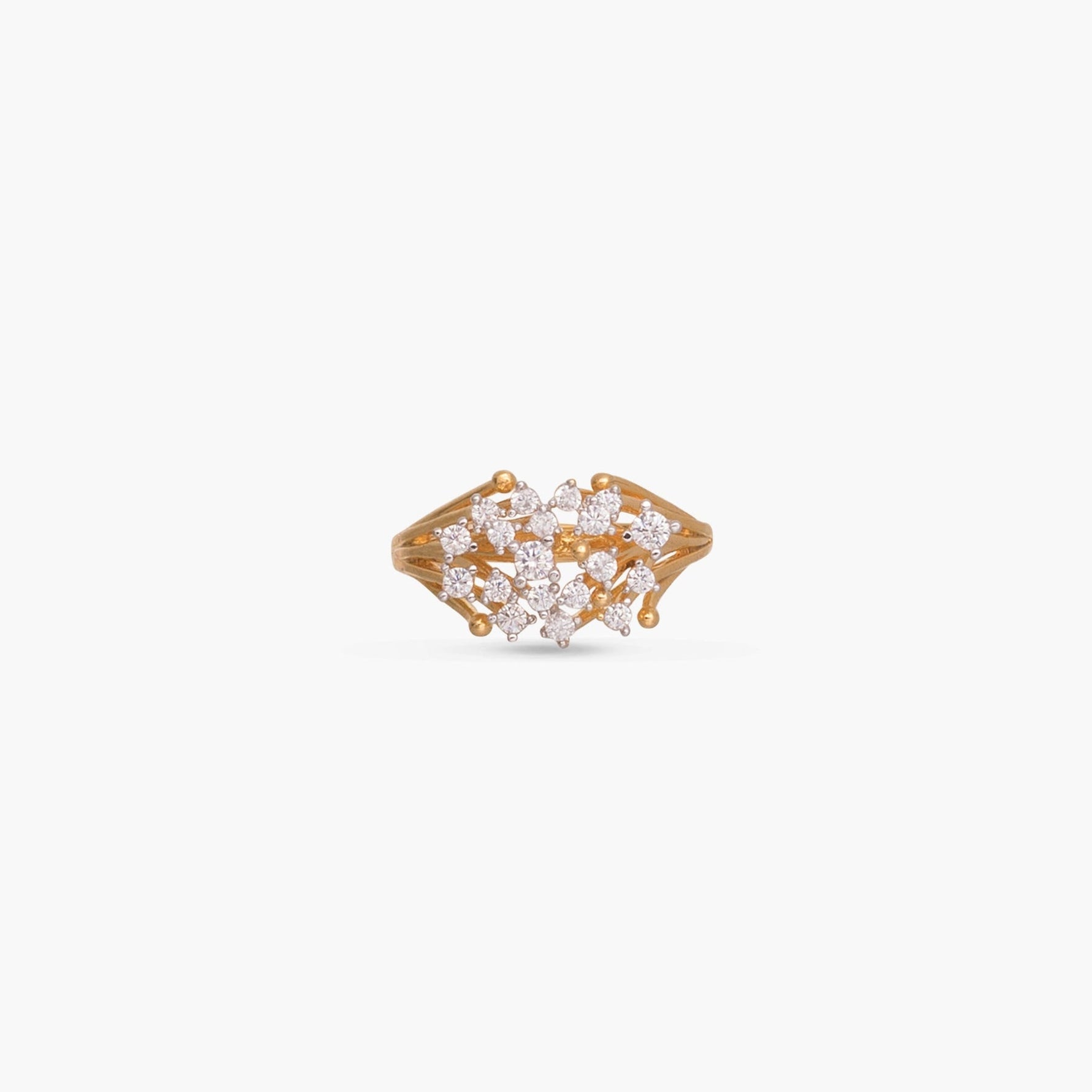Finger Ring Luminara CZ Silver Ring