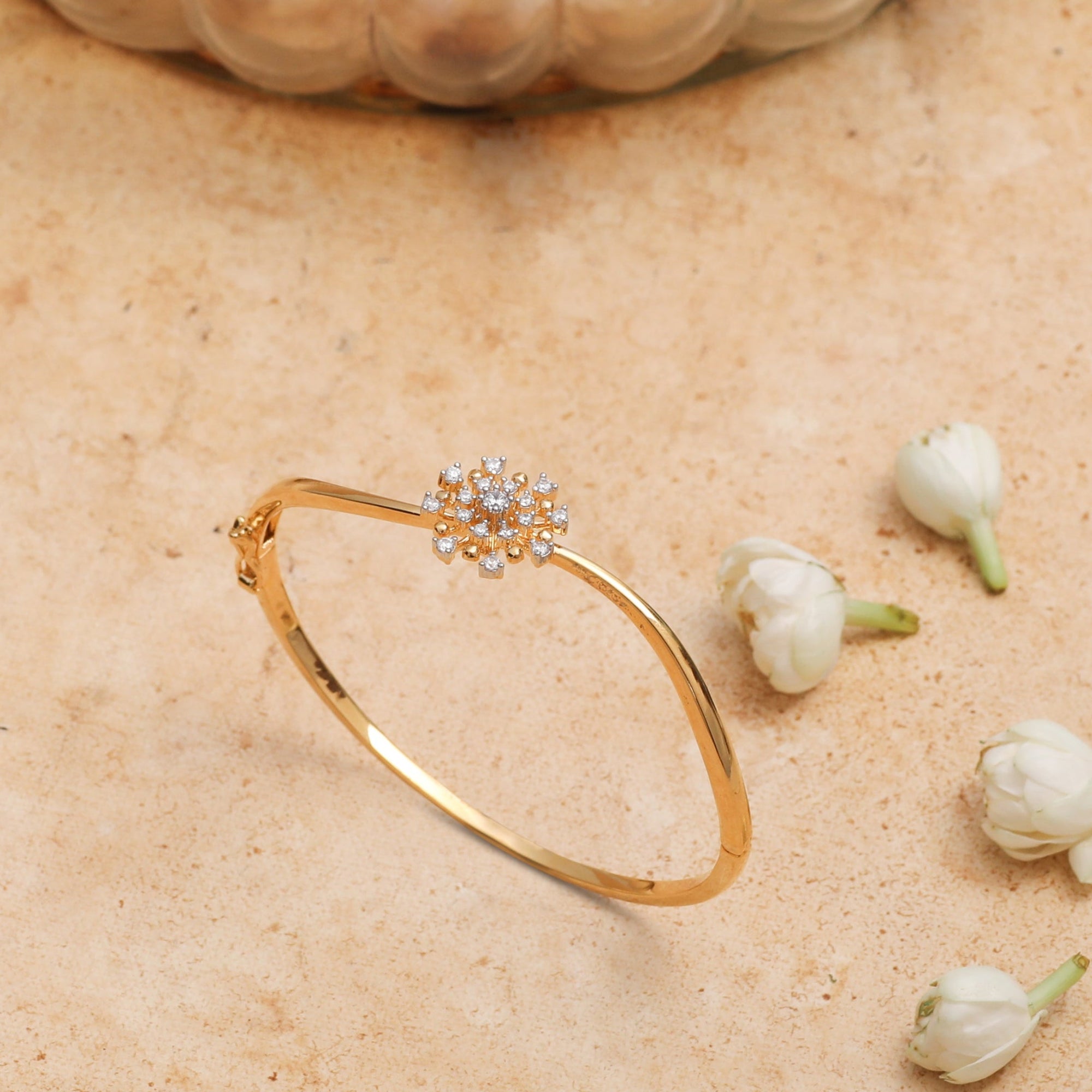 Scattered Spark CZ Silver Bracelet