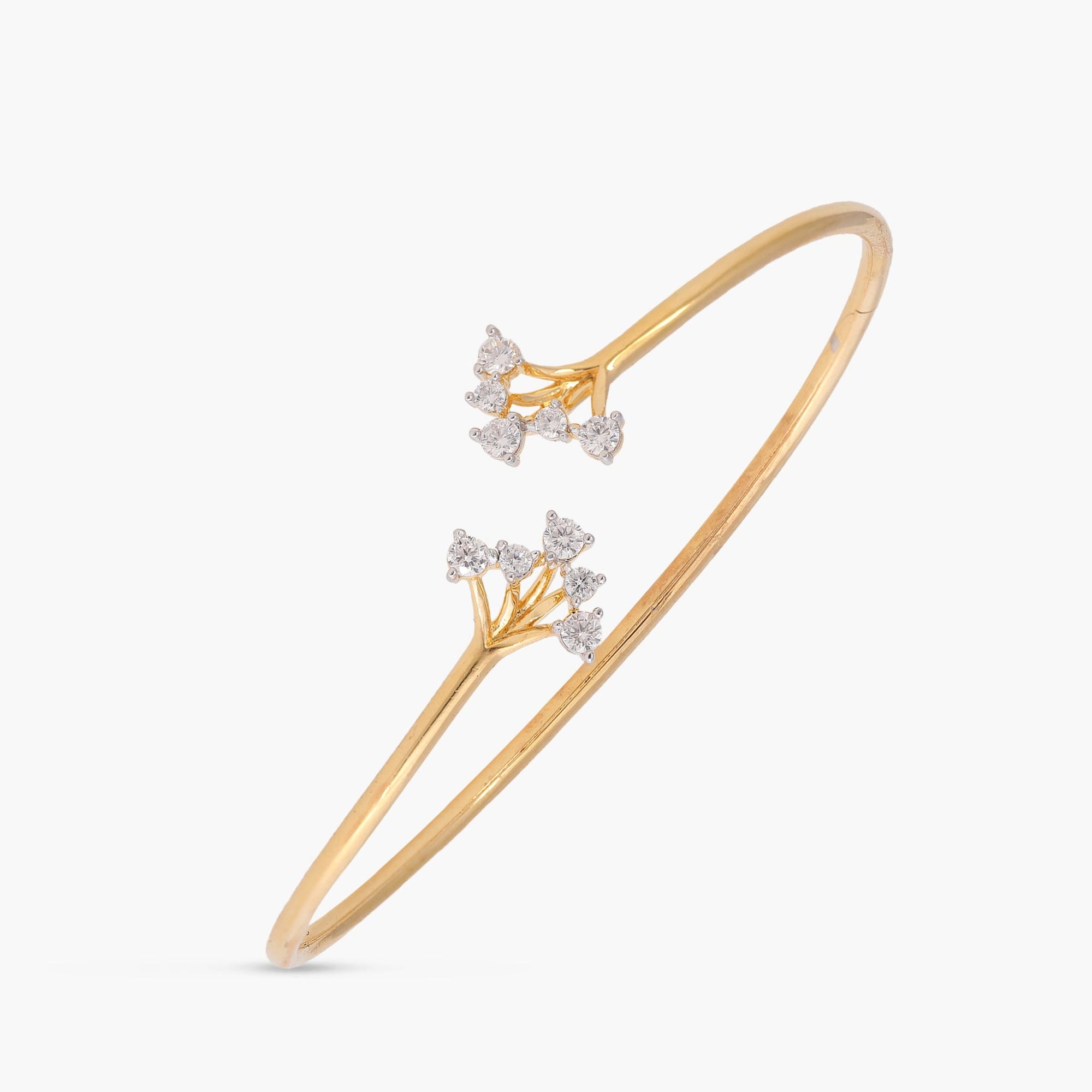 Radiant Dew CZ Silver Bracelet