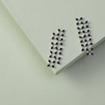 Monochrome play Trinket CZ Silver Drop Earrings