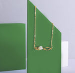 Necklaces Tulip Infinity Silver Pendant Necklace