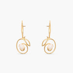 Tulip Enchante Silver Drop Earrings