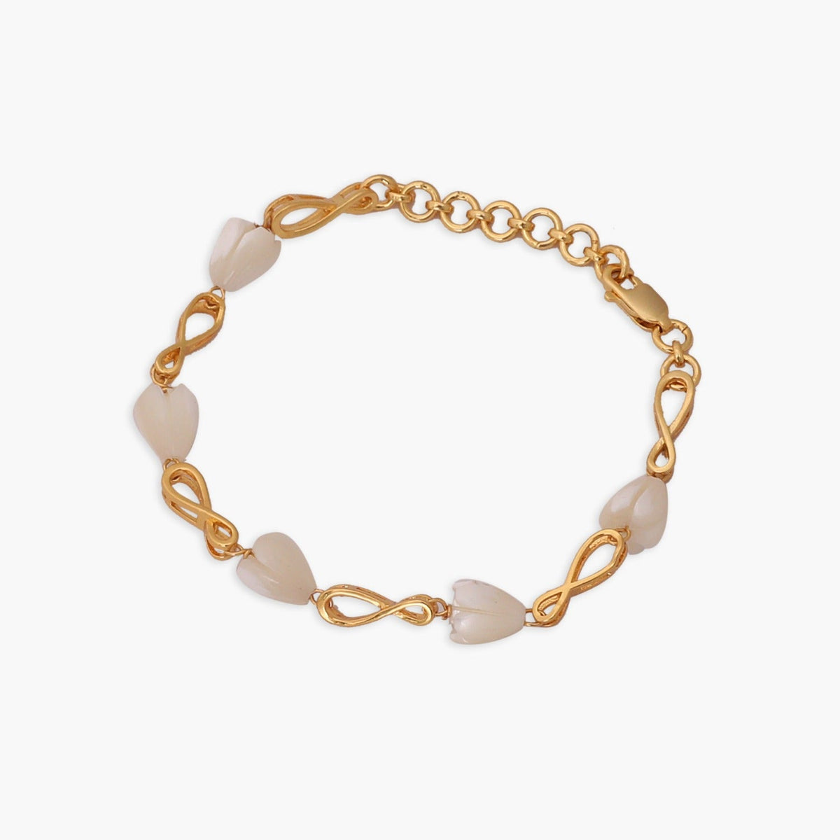 Bracelet Tulip Infinity Silver Bracelet