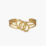 Bracelet Sandscape Three Layer Silver Bracelet