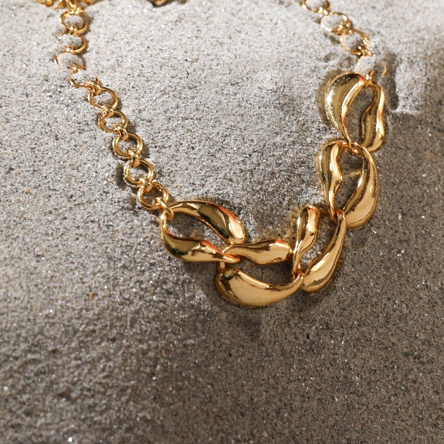 Sandscape Charm Silver Bracelet