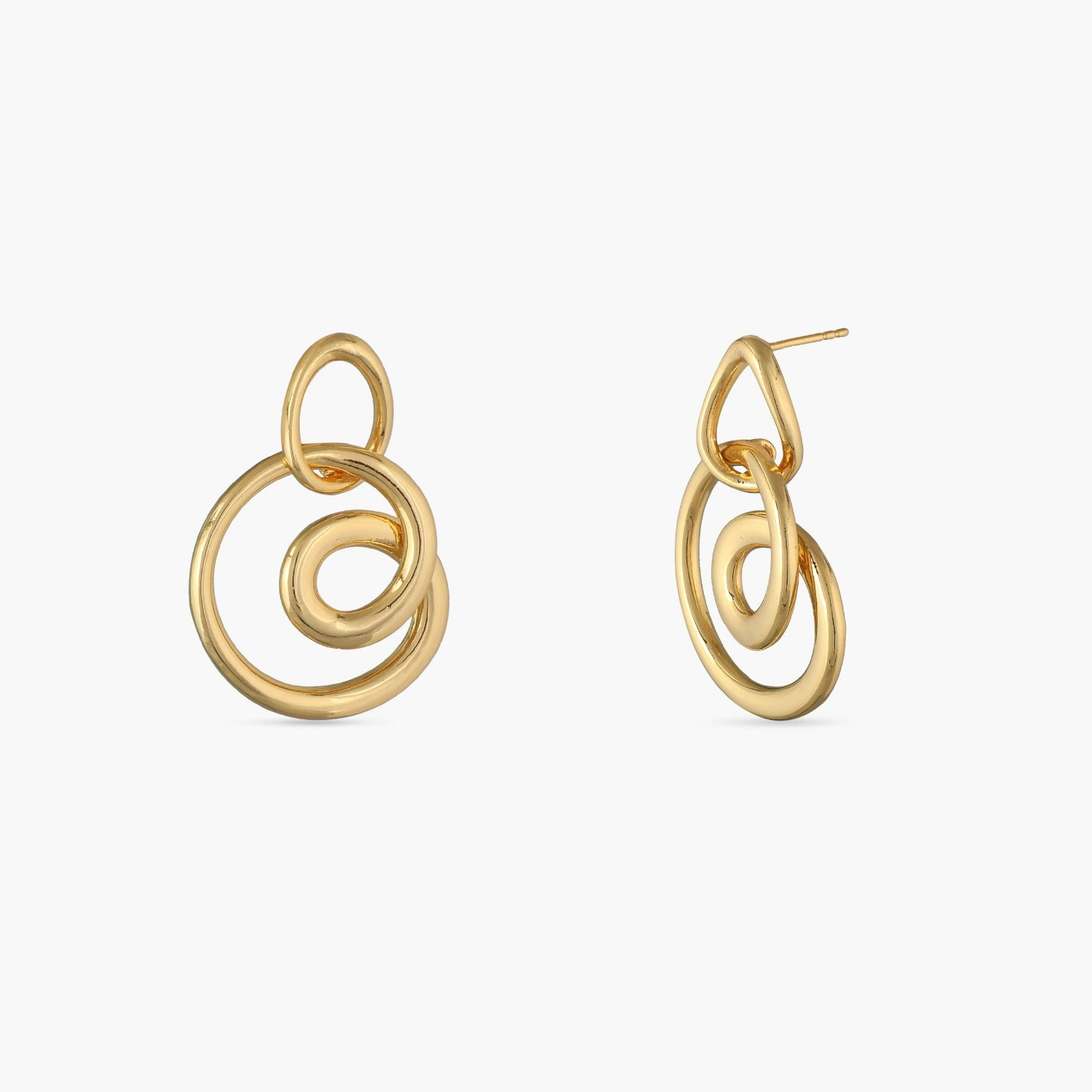 Earrings Sandscape Statement Silver Drop Earrings