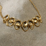 Necklaces Sandscape Loop Classic Silver Choker