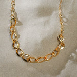 Necklaces Sandscape Interwined Silver Necklace