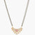 Brilliance Carved MOISSANITE SILVER MANGALSUTRA NECKLACE