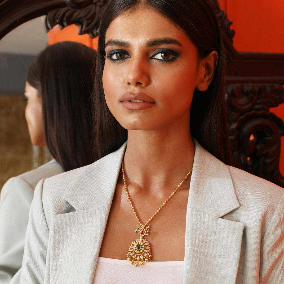 Pendants Marie Gold-Plated Silver Pendant
