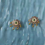 Florena Silver Stud Earrings