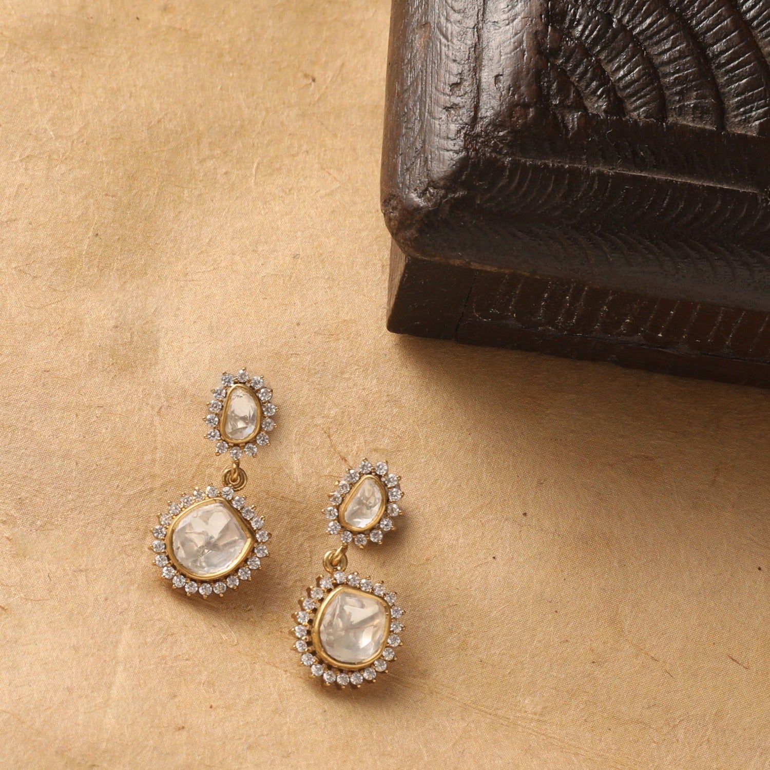 Earrings Brilliance Moissanite Silver Drop Earrings