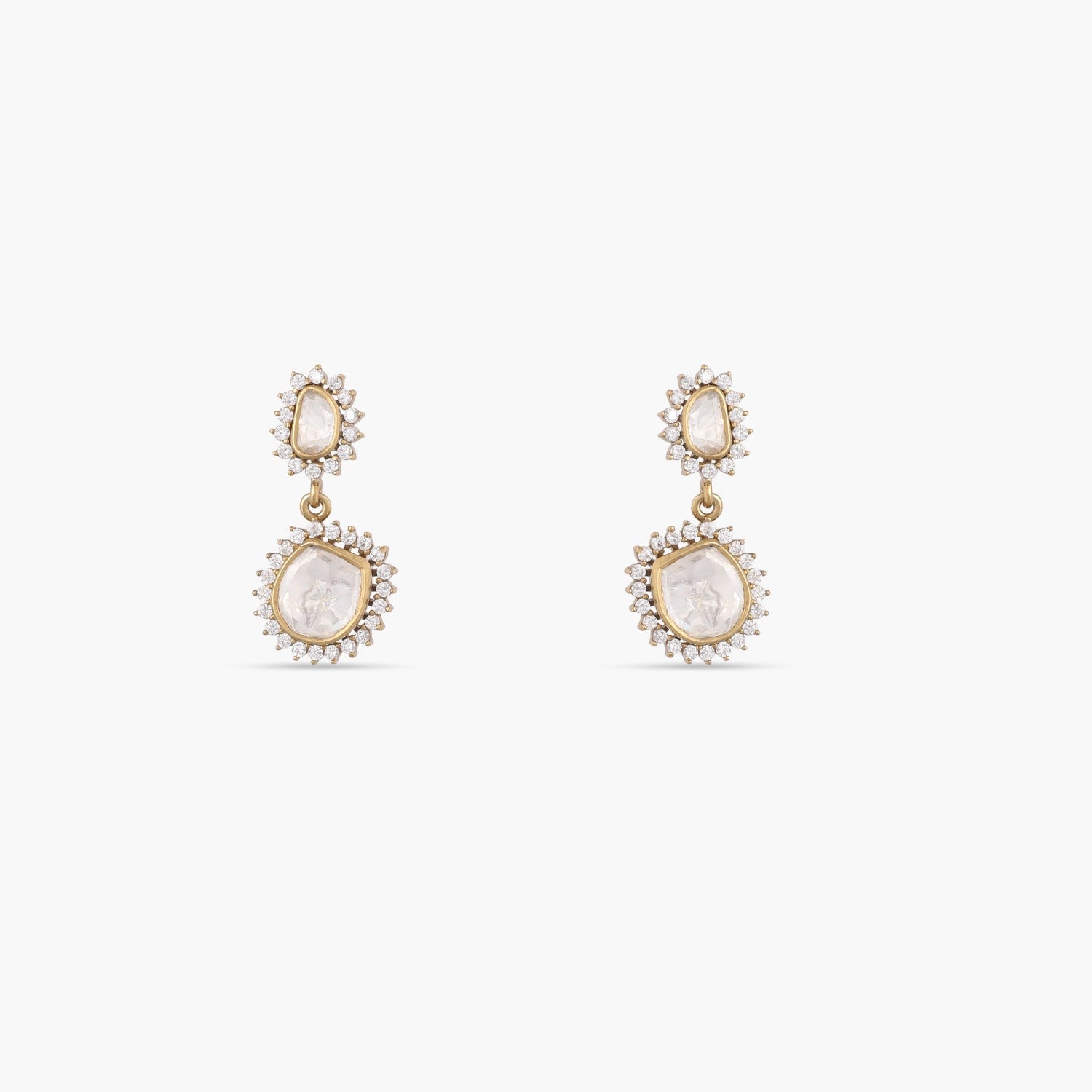 Earrings Brilliance Moissanite Silver Drop Earrings
