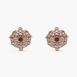 Earrings Prance Moissanite Silver Stud Earrings