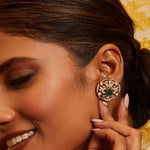 Earrings Moissanite Statement Silver Stud Earrings