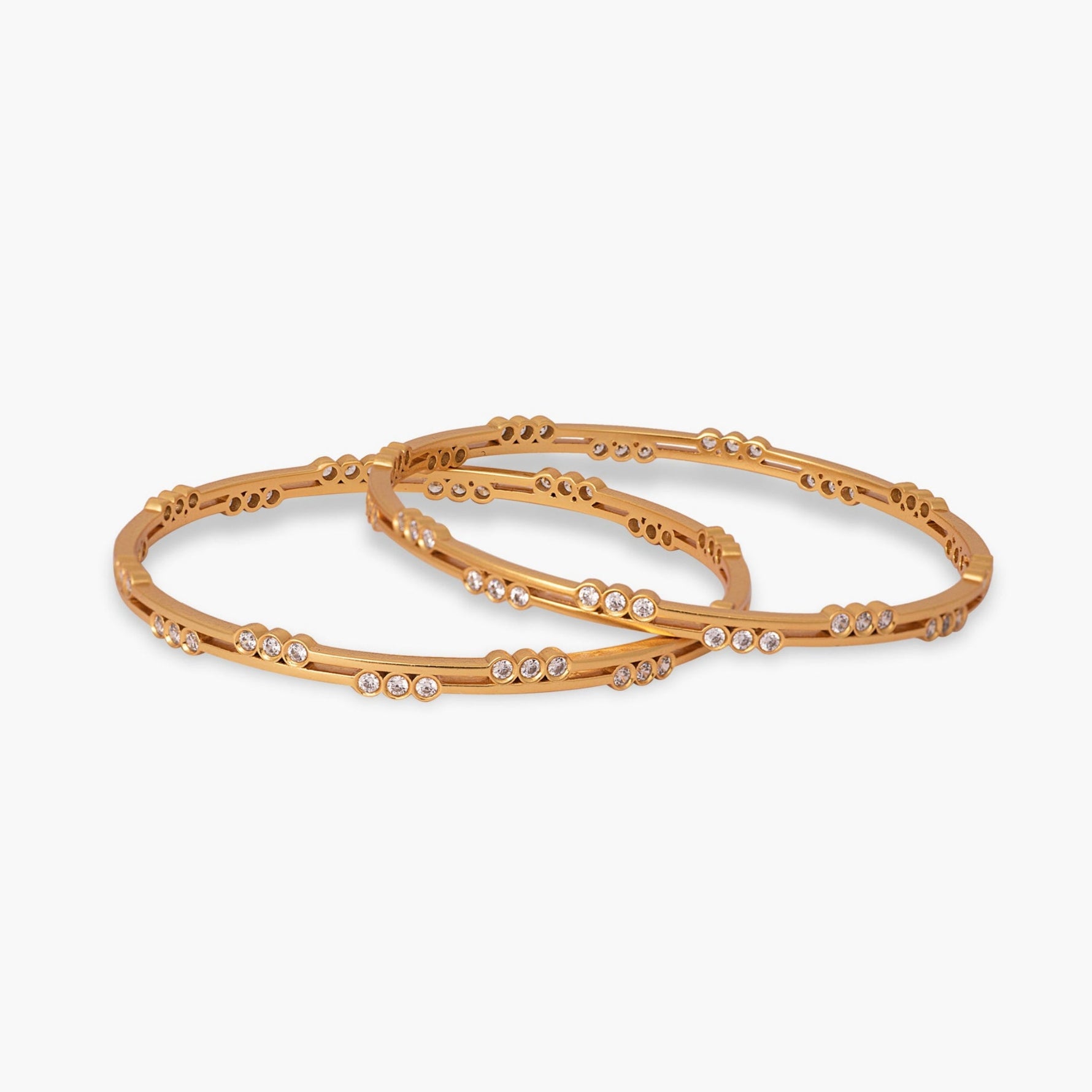 Bangles Rhea CZ Silver Bangle