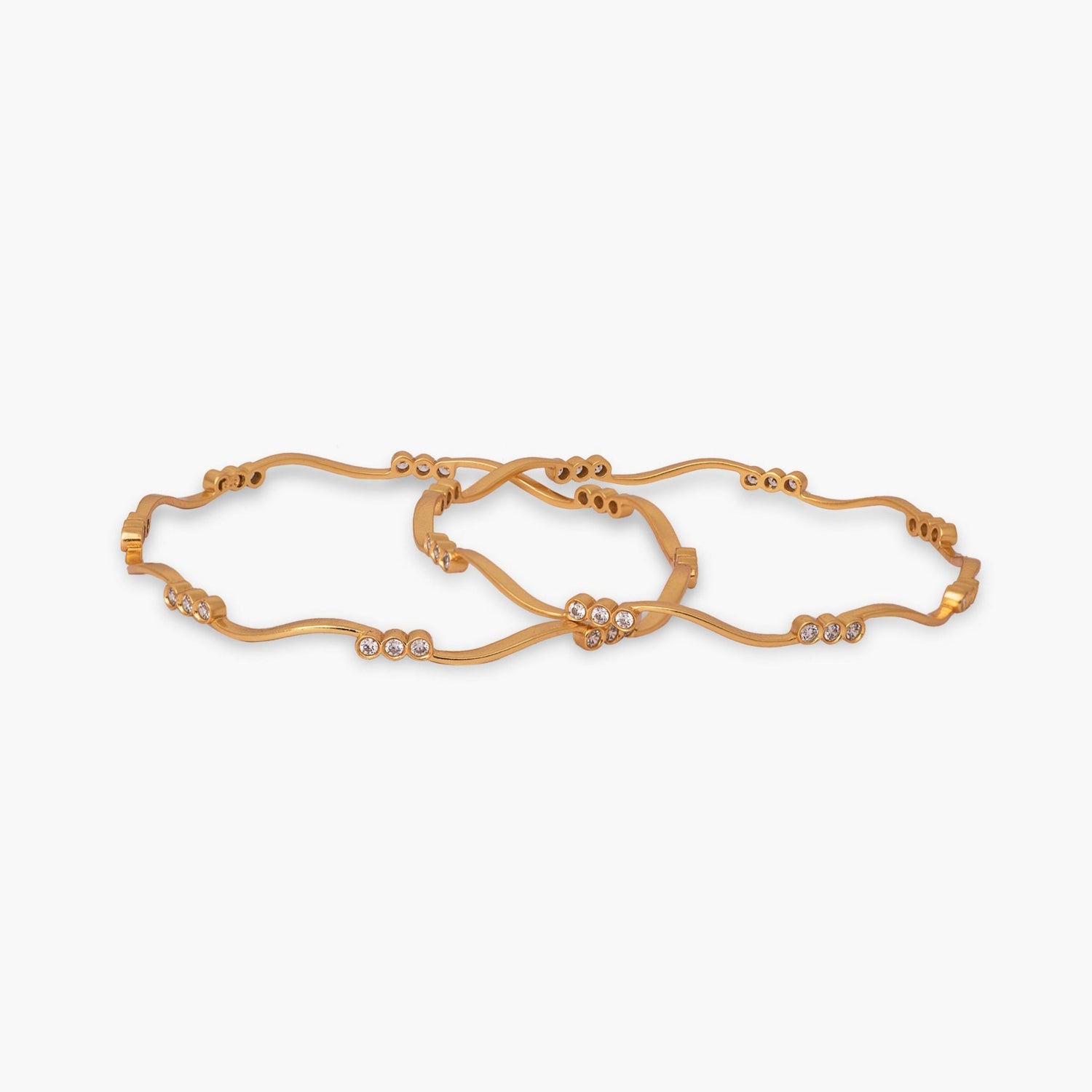 Bangles Saisha CZ Silver Bangle