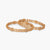 Flora CZ Silver Bangles