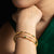 Nyra Modern Green CZ Silver Bangles