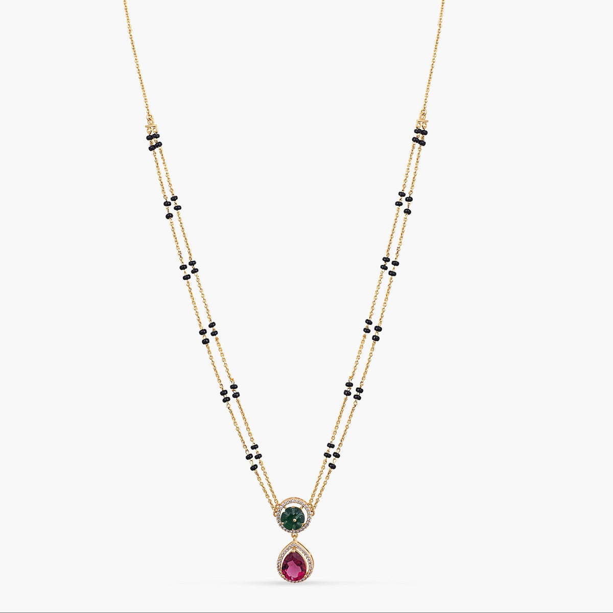 Vanessa CZ Silver Mangalsutra