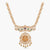 Hartalika Lakshmi CZ Silver Necklace