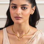 Juhi Silver Necklace Set