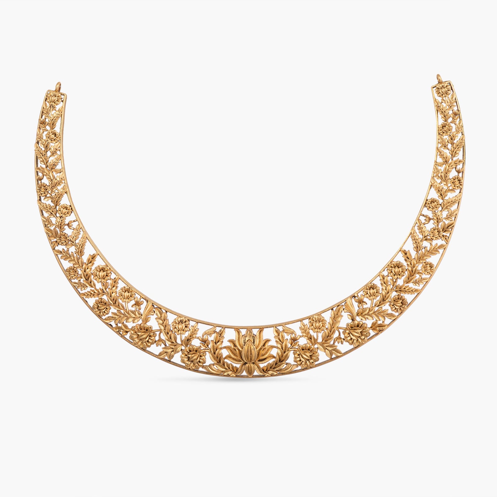 Padmini Antique Silver Necklace