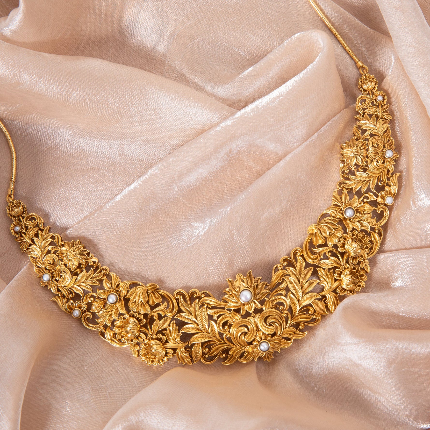 Necklace Mallika Antique Silver Necklace