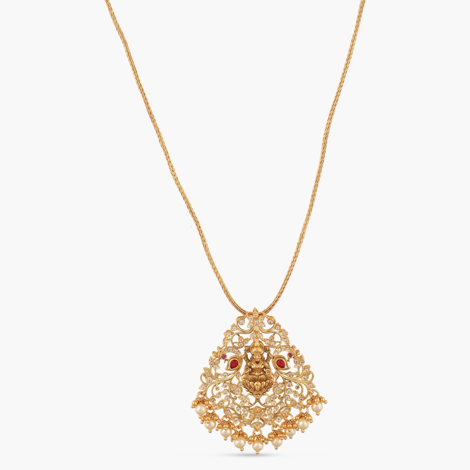 Pendants Prosperity Temple Silver Pendant Necklace