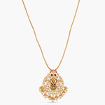 Pendants Abundance Temple Silver Pendant Necklace