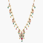 Kempu Vintage Silver Pearl Necklace