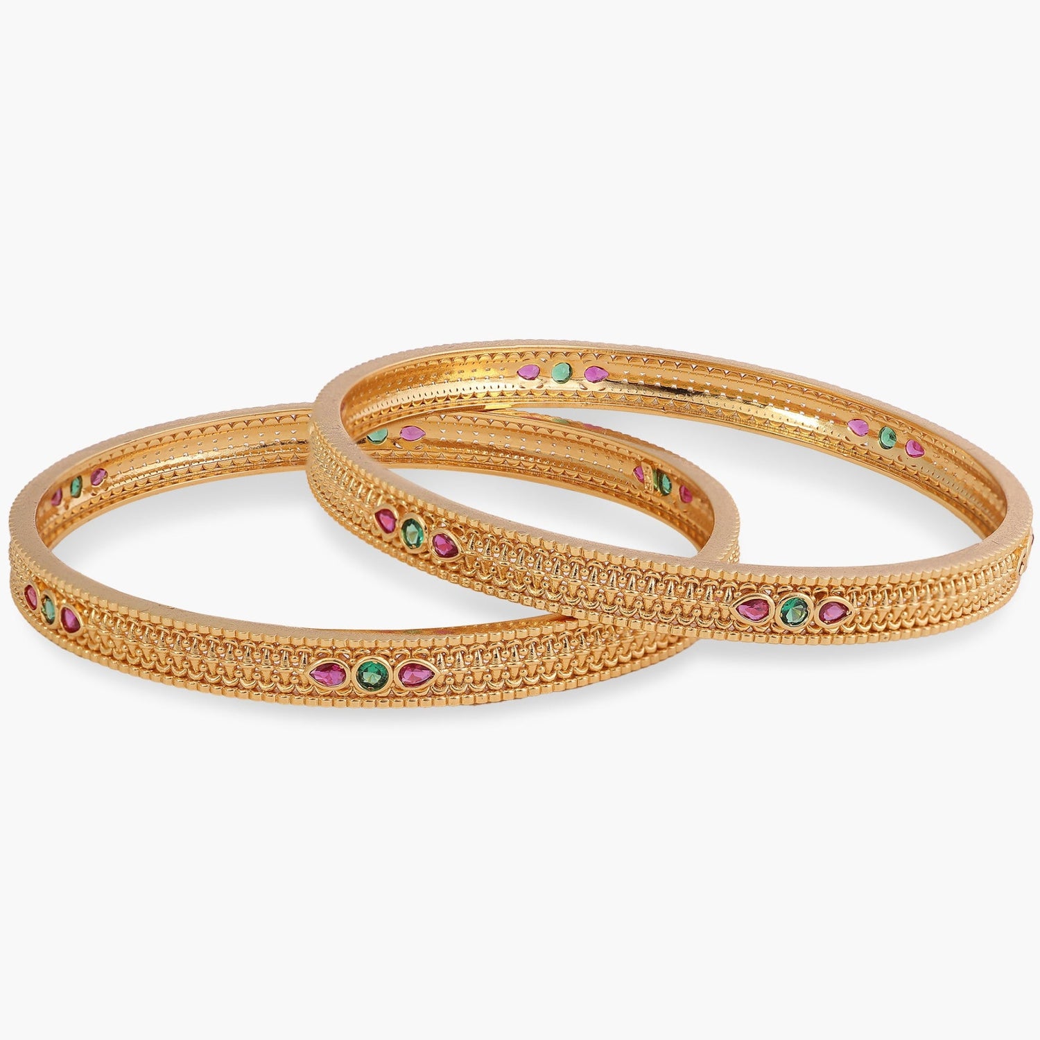 Bangles Ruchira Kempu Antique Silver Bangles