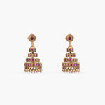 Earrings Chandrika Antique Silver Jhumka Earrings