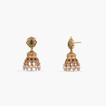 Earrings Kamala Antique Silver Jhumka Earrings