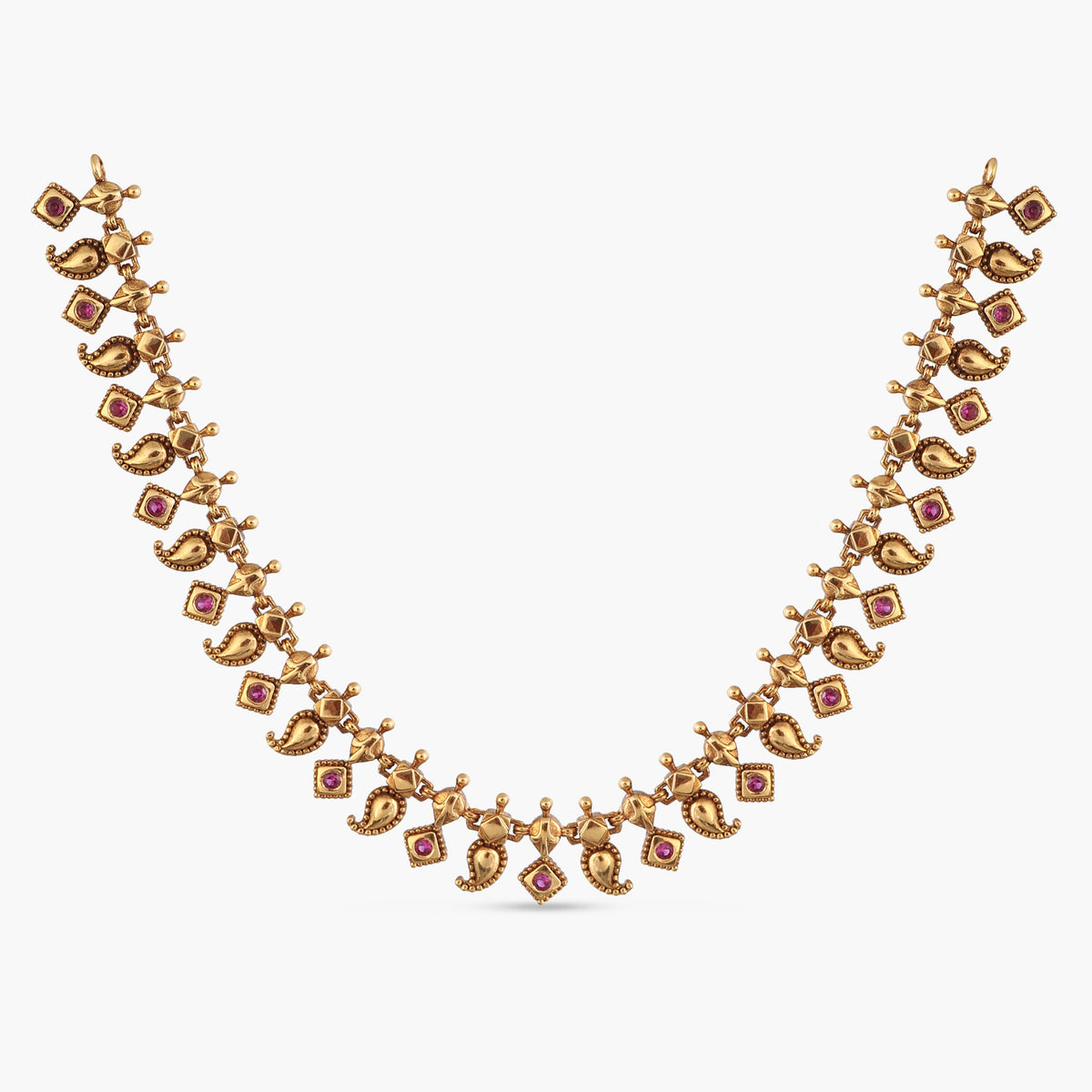 Amodini Antique Silver Necklace