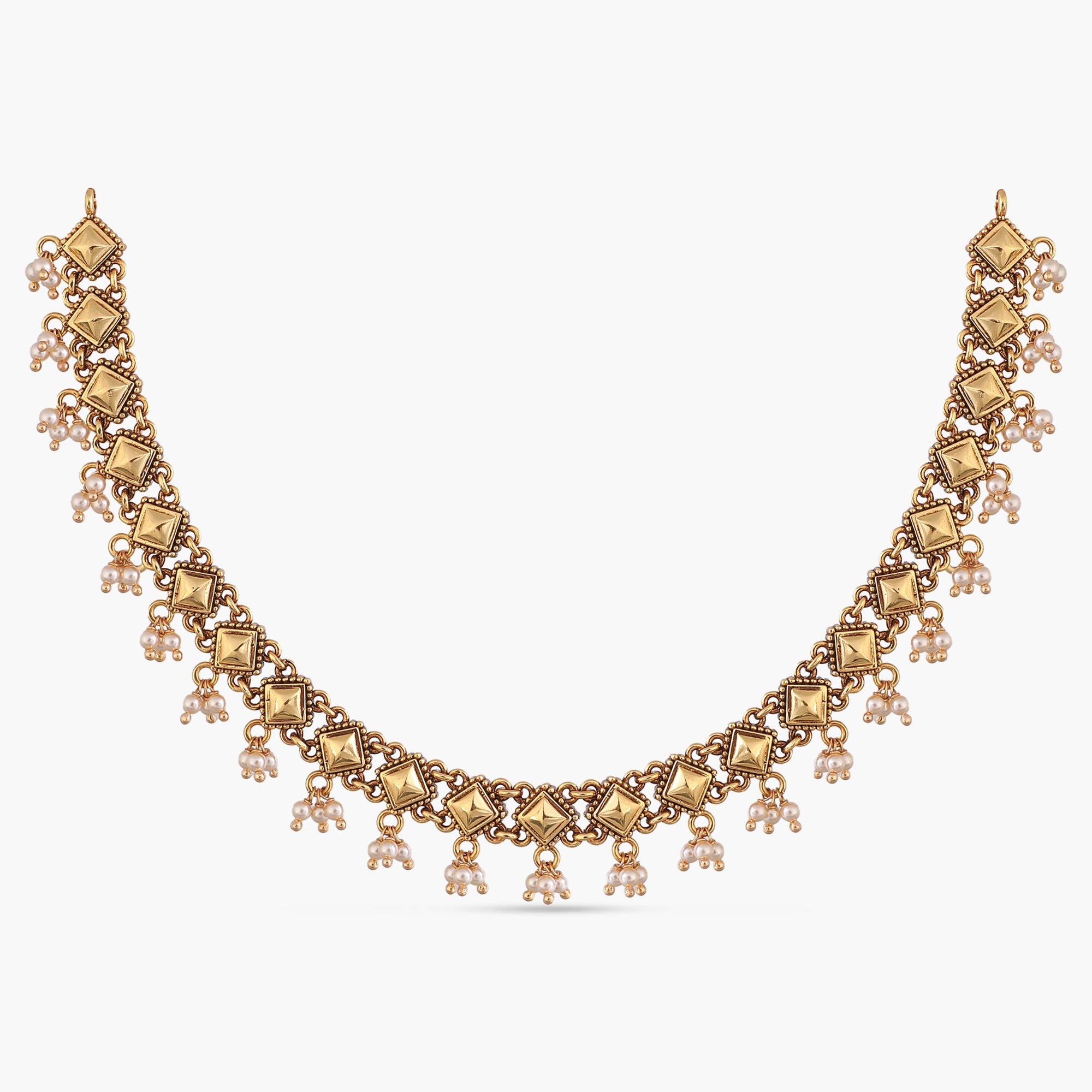 Rekha Antique Silver Necklace