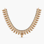 Necklace Manohara Kempu Antique Silver Necklace