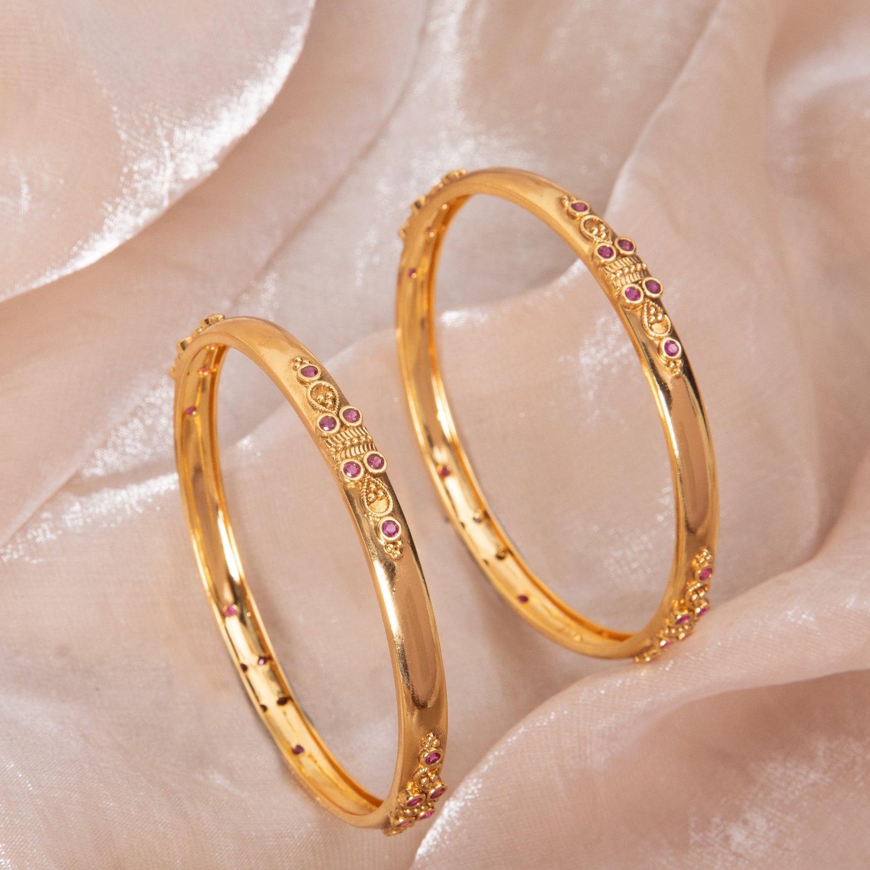 Bangles Harini Kempu Antique Silver Bangles